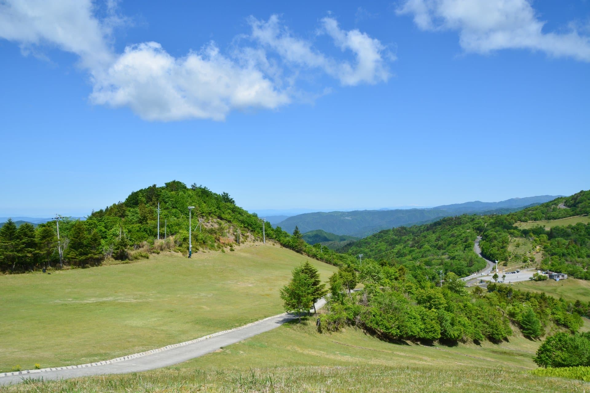 茶臼山高原道路