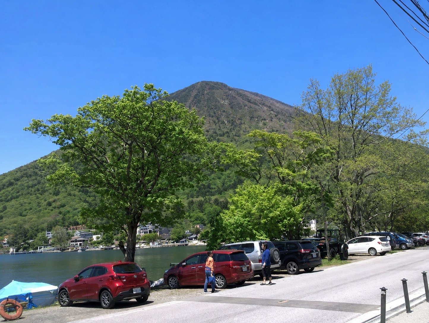 中禅寺湖畔駐車場