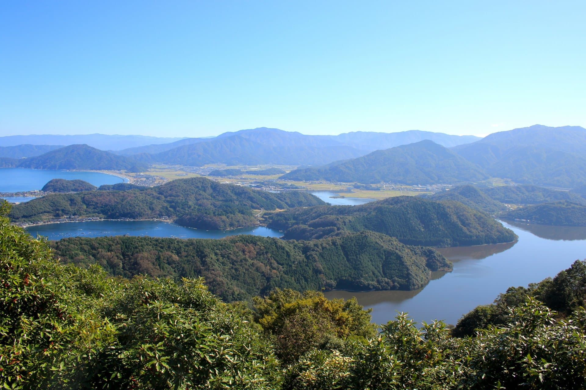 三方五湖レインボーラインの風景 1