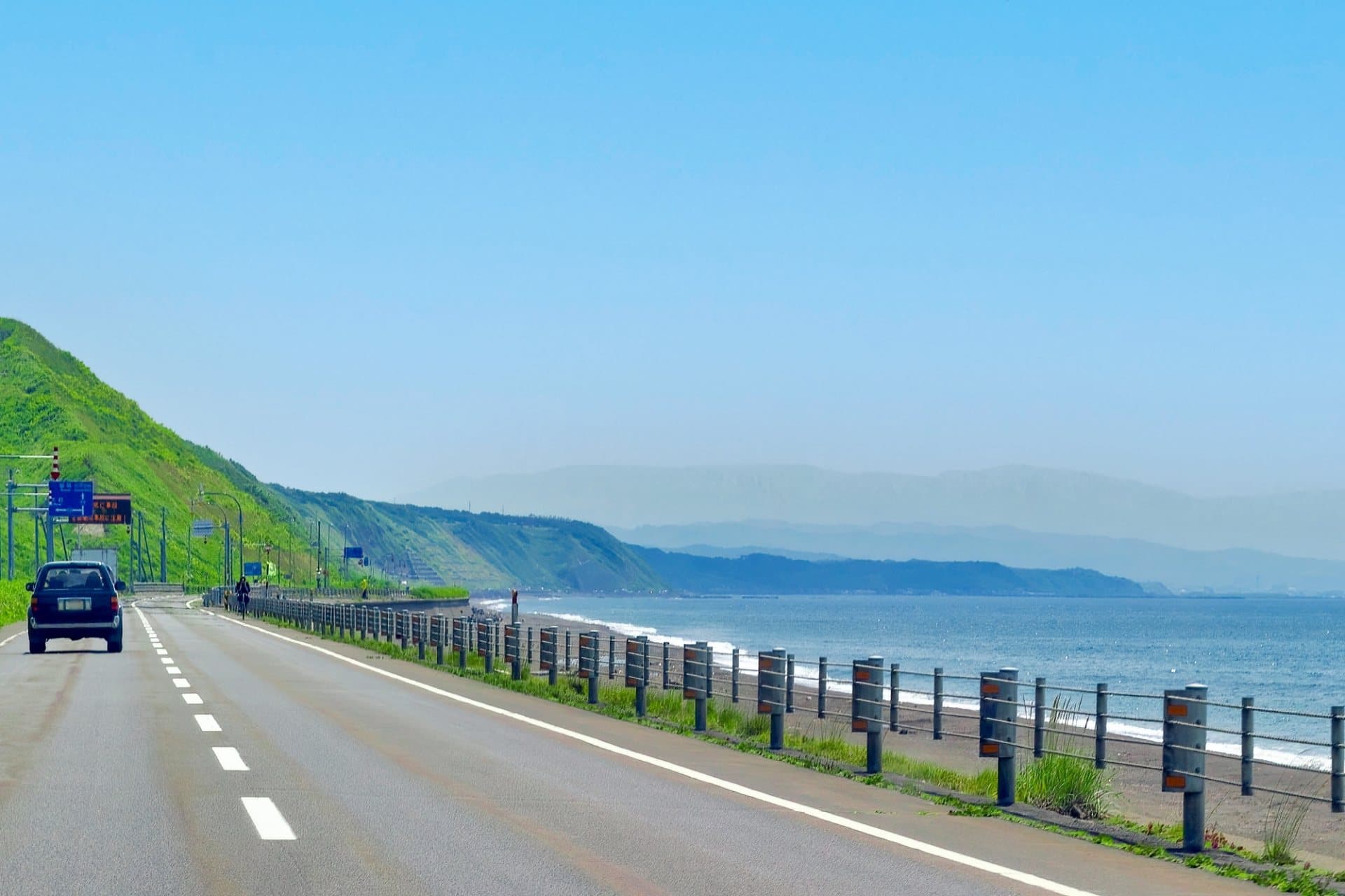 オロロンライン（石狩〜増毛）の風景 1